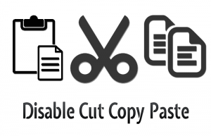 Disabling Cut, Copy, and Paste Operations in Textbox and Textarea